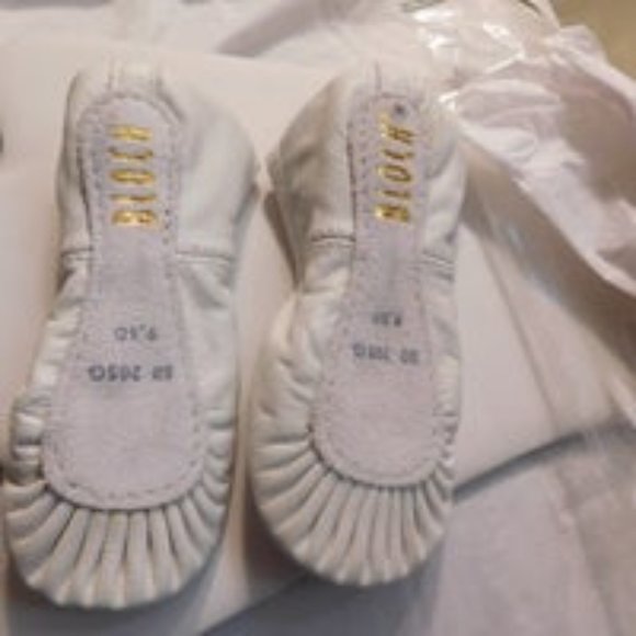 Bloch Dansoft Ballet Slipper Girl's Size 9.5D White New in Box - Picture 6 of 6